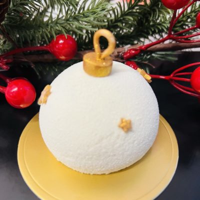 Monoporcja musowa bombka